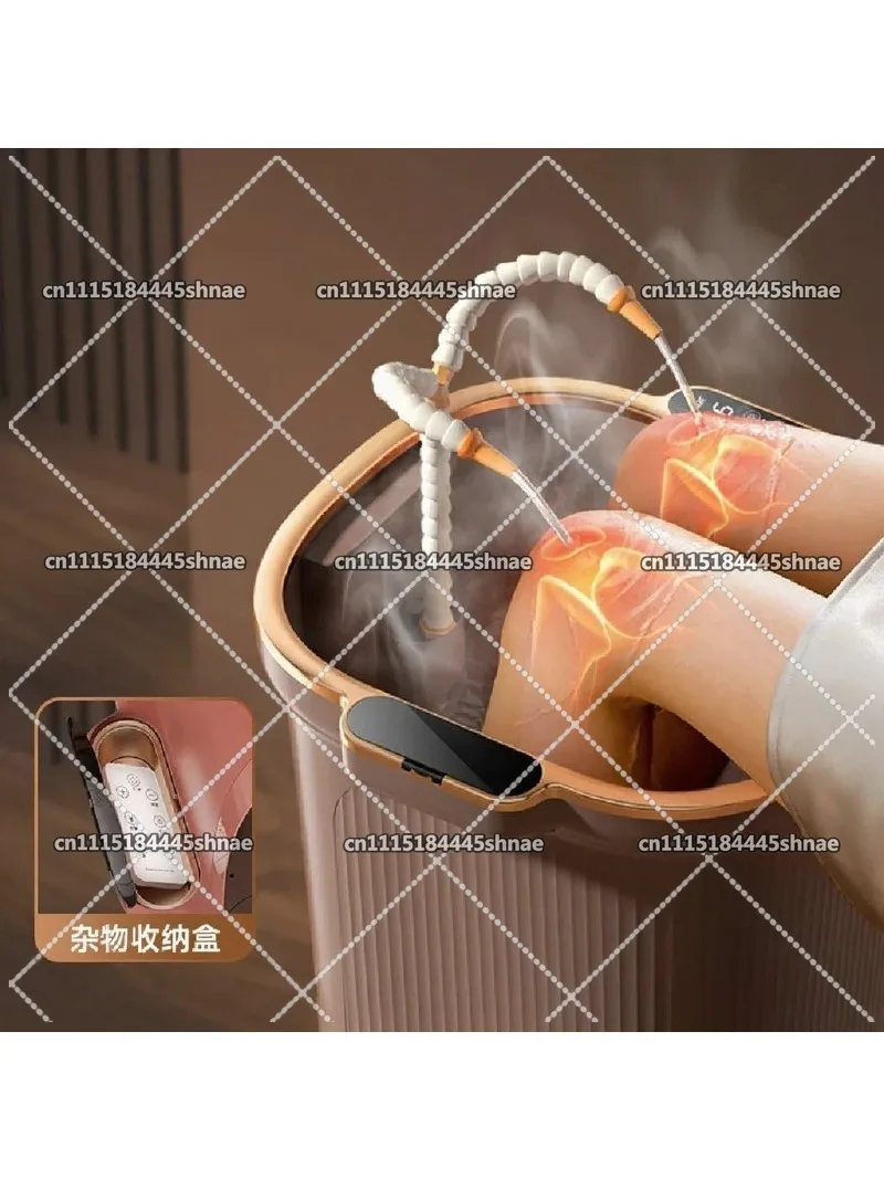 Home heating of foot baths fully automatic constant temperature foot bath electric massage with high depth over the calf knee