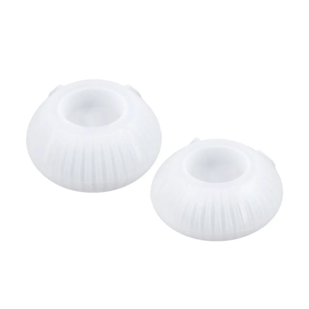 2Pcs Silicone Holder Mold Sphere Shape Resin Wax Cement Casting DIY Making Tool Fragrance Diffuser Holder Mold