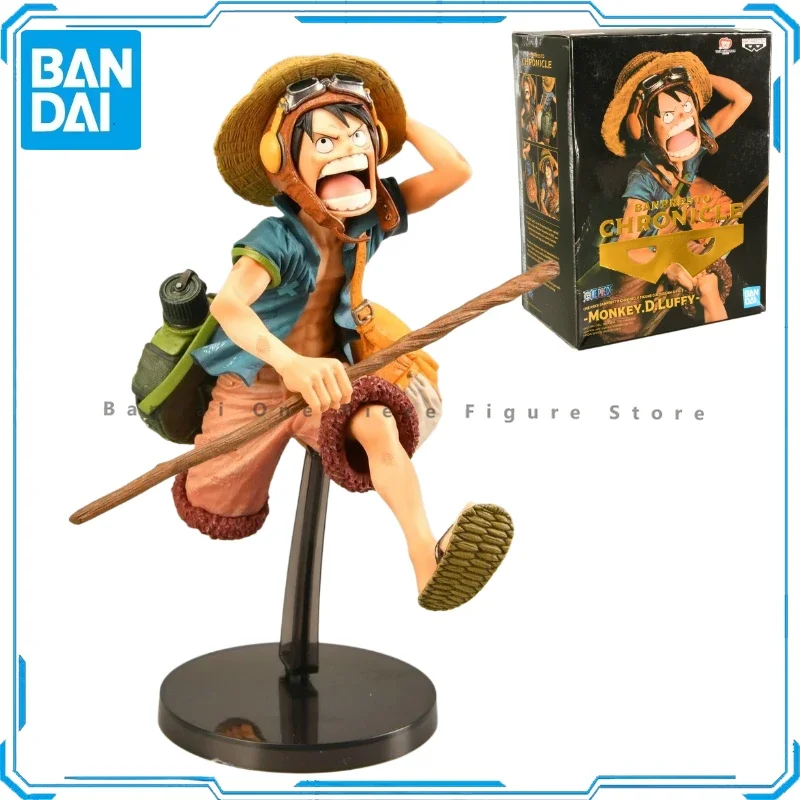 W magazynie oryginalny Bandai BANPRESTO One Piece Monkey D Luffy figurka animacja zabawka prezent Model kolekcjonerski Hobby Anime oryginalna