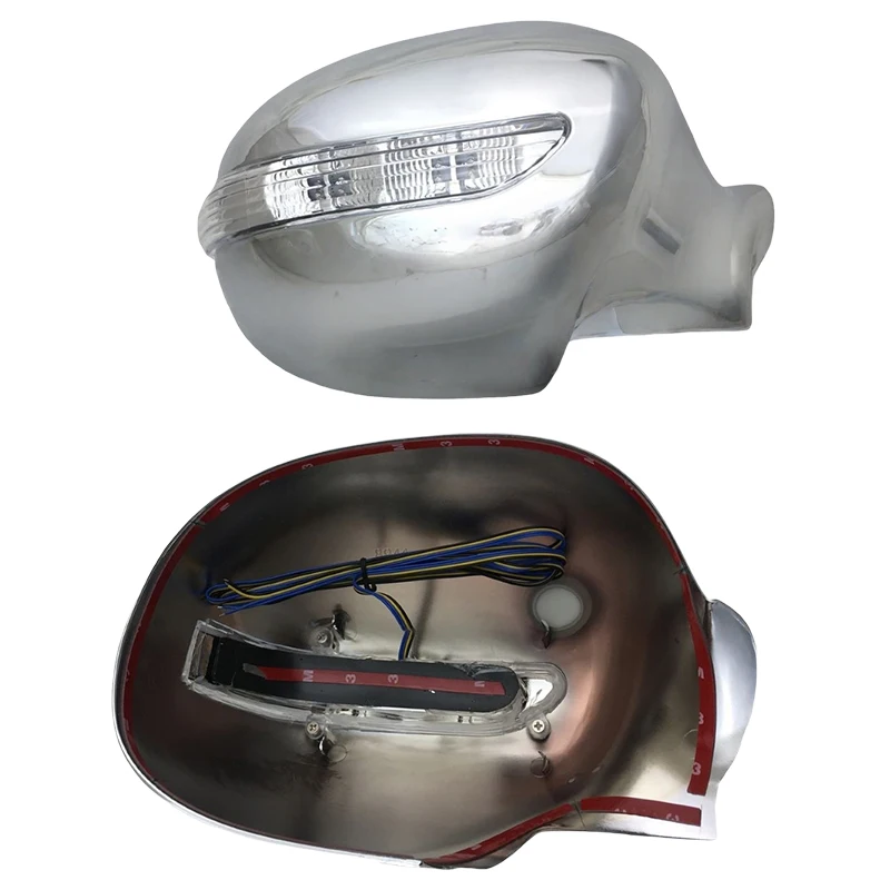 

Door Mirror Cover With LED For Mercedes Benz Istana MB100 Type Car Stickers Cars Accessories Exterior Components Decorate