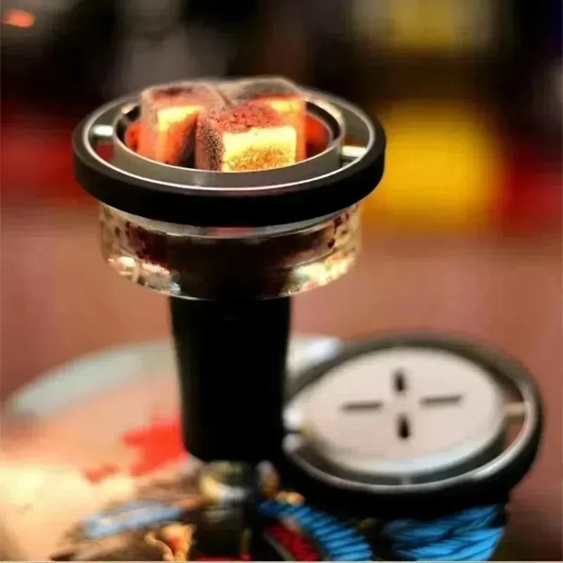 إكسسوارات الشيشة وعاء الفحم الفرنسي مجموعة سبائك الألومنيوم وعاء الدخان ملحقات الدخان هدية #4