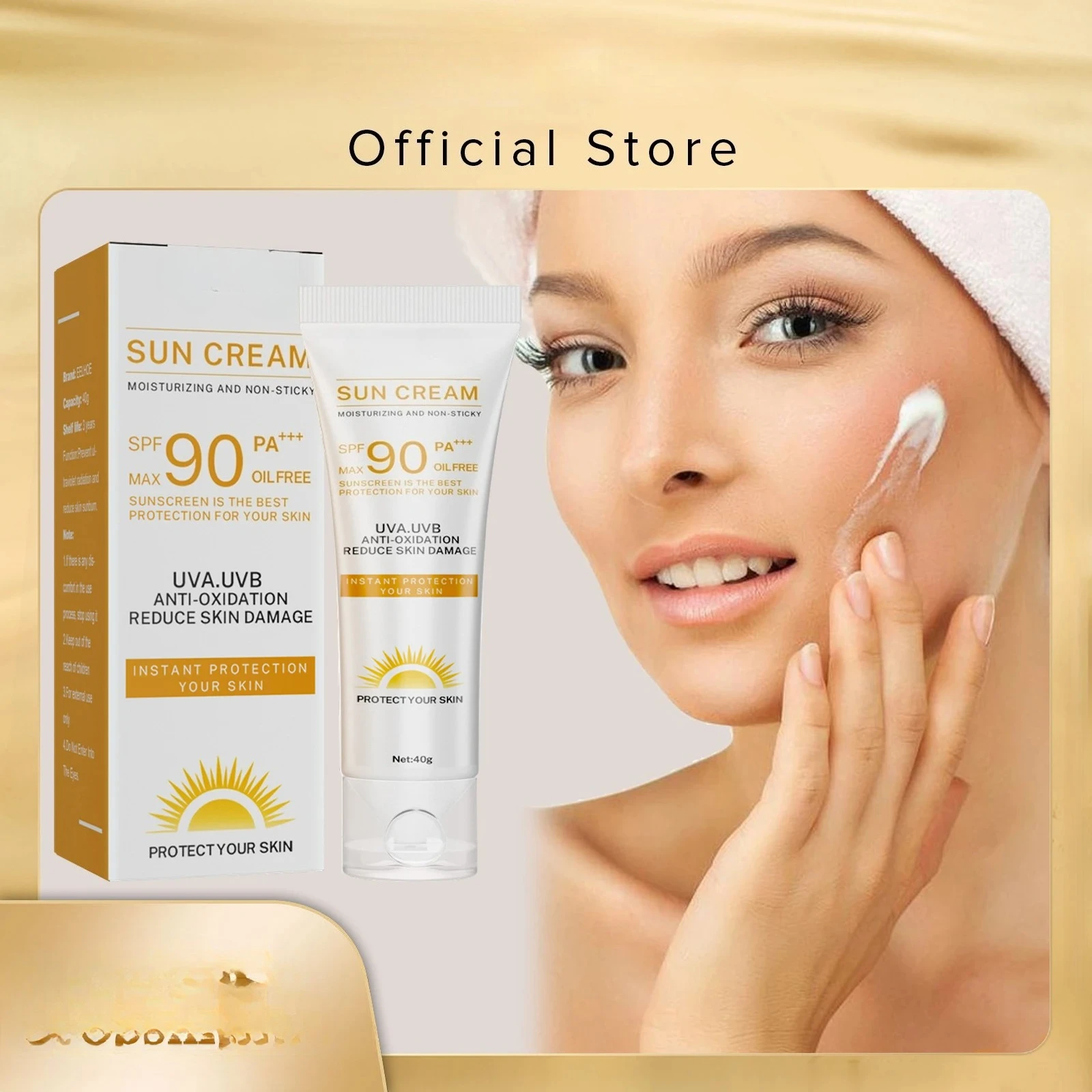 

Солнцезащитный крем SPF 90 для лица и тела, отбеливающий, матирующий, увлажняющий, защитный крем для кожи