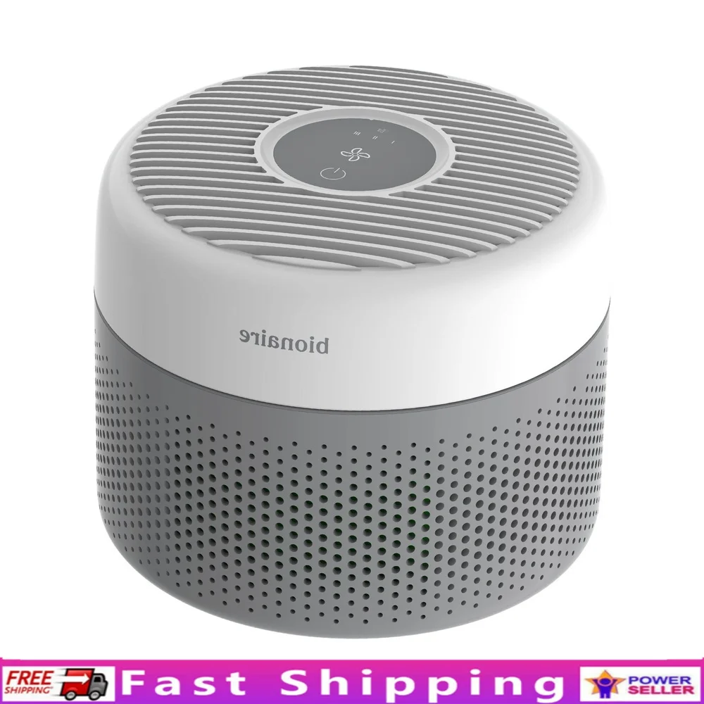 

Настольный очиститель воздуха True HEPA Компактный дизайн Небольшие помехи до 320 кв. футов Энергоэффективная 3-скоростная система фильтрации