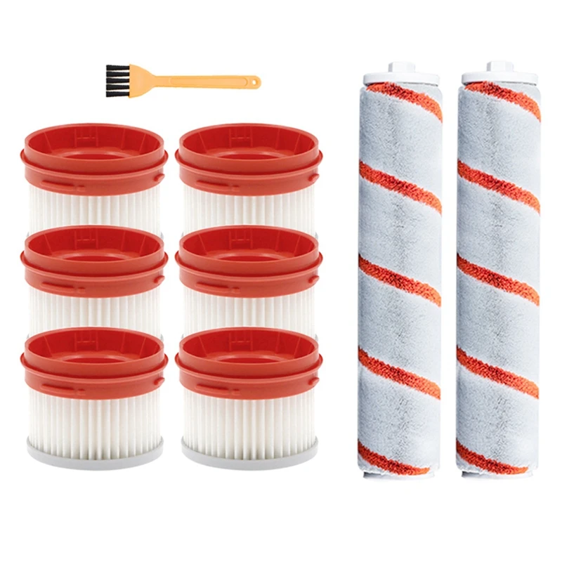 

HEPA Filter Roller Brush For XIAOMI Dreame V8 V9 V9B V9 Pro V10 V11 Handheld Cordless Vacuum Cleaner Parts Accessories