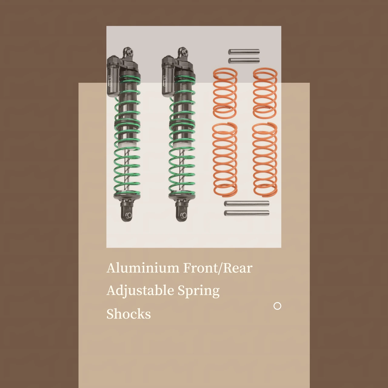

Алюминиевые передние/задние регулируемые пружинные амортизаторы GPM для TRAXXAS 1/5 X-Maxx