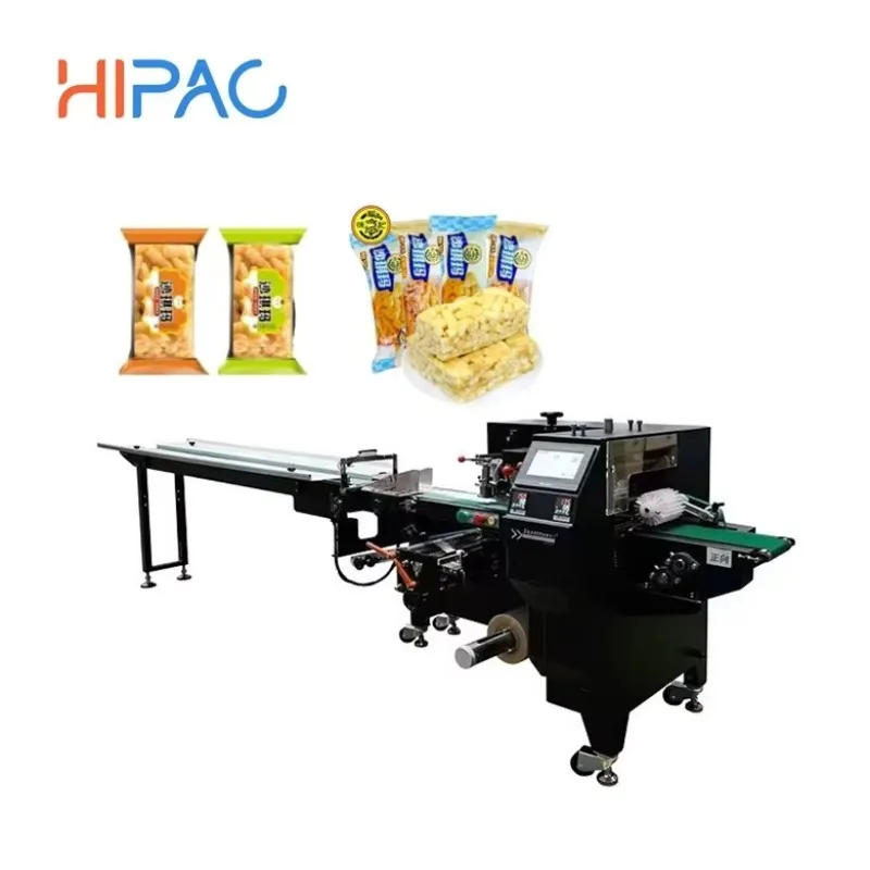 SZ-350 Three Servo Intelligent Pillow Packaging Machine | Automatic Food Packaging for Snacks, Bread and Candy