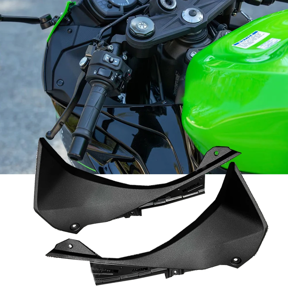 

Motorcycle Front Tube Side Ram Air Intake Duct Cover Fairing Cowl Inner Panel For Kawasaki ZX6R ZX 6R 636 2019-2023 ZX-6R Parts