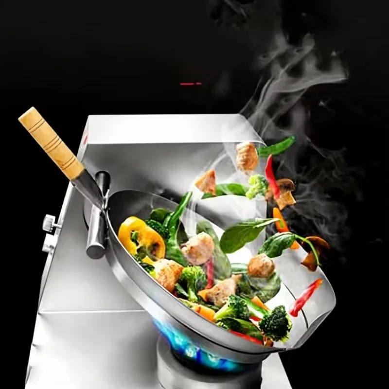 

Automatic Wok Machine Multifunctional Intelligent Cooking Machine Smart Cook Robot Restaurants Stainless Steel Plug-And-Play