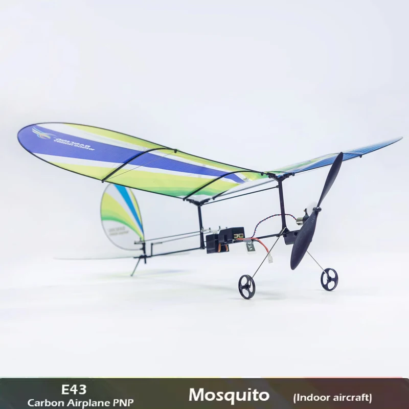 E43 Mosquito 360mm Mini RC Plane RTF with Transmitter Indoor Lightweight Film Beginner-Friendly Easy Control Durable Design