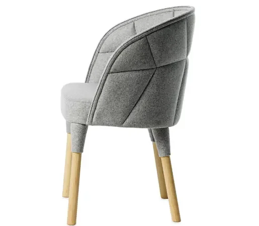 Commercial Restaurant Furniture Modern Fabric Upholstered Chair Design Emily Chair Nordic Custom Restaurant Furniture Chair