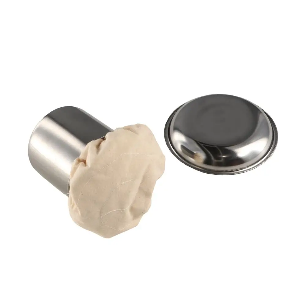 Cooking Accessory Stainless Steel Pancake Grease Brush with Tray Free Brush Crepe Oil Spreader Durable BBQ Spread Sponge Sauce