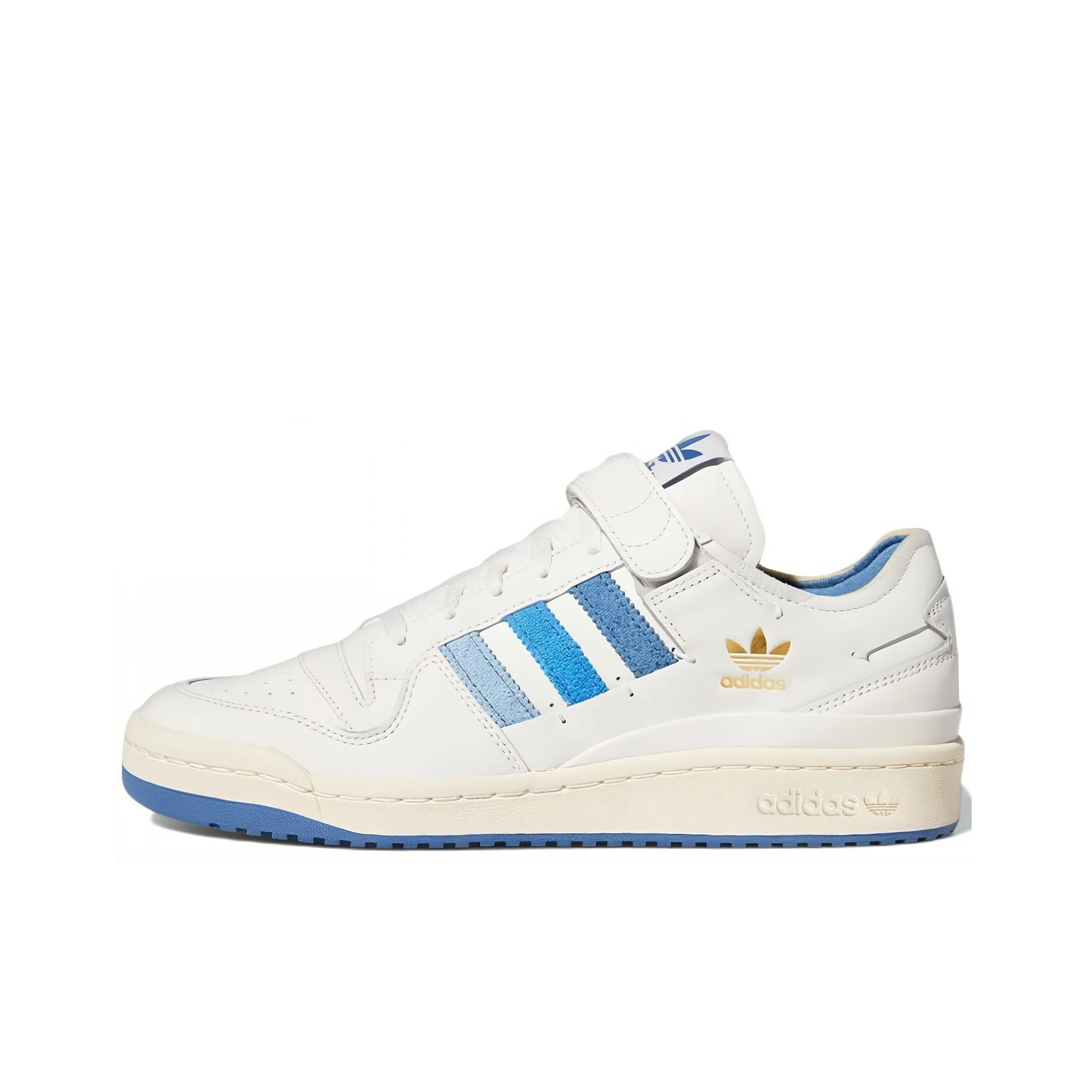 Adidas Originals FORUM 84 Low top Skateboard Shoes Unisex White Blue GW4333