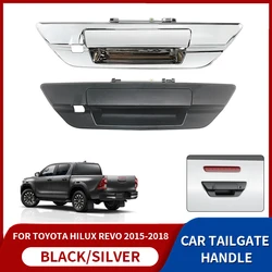 카메라 구멍이 있는 픽업 뒷문 핸들, Toyota HiLux Revo 2015 2016 2017 2018