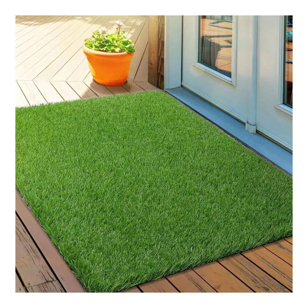 

Grass Door, 32x20 Inches Outdoor Rug Synthetic Dog Grass Turf Waterproof Durable Doormat Indoor Entryway, Outside Patio, Lawn,