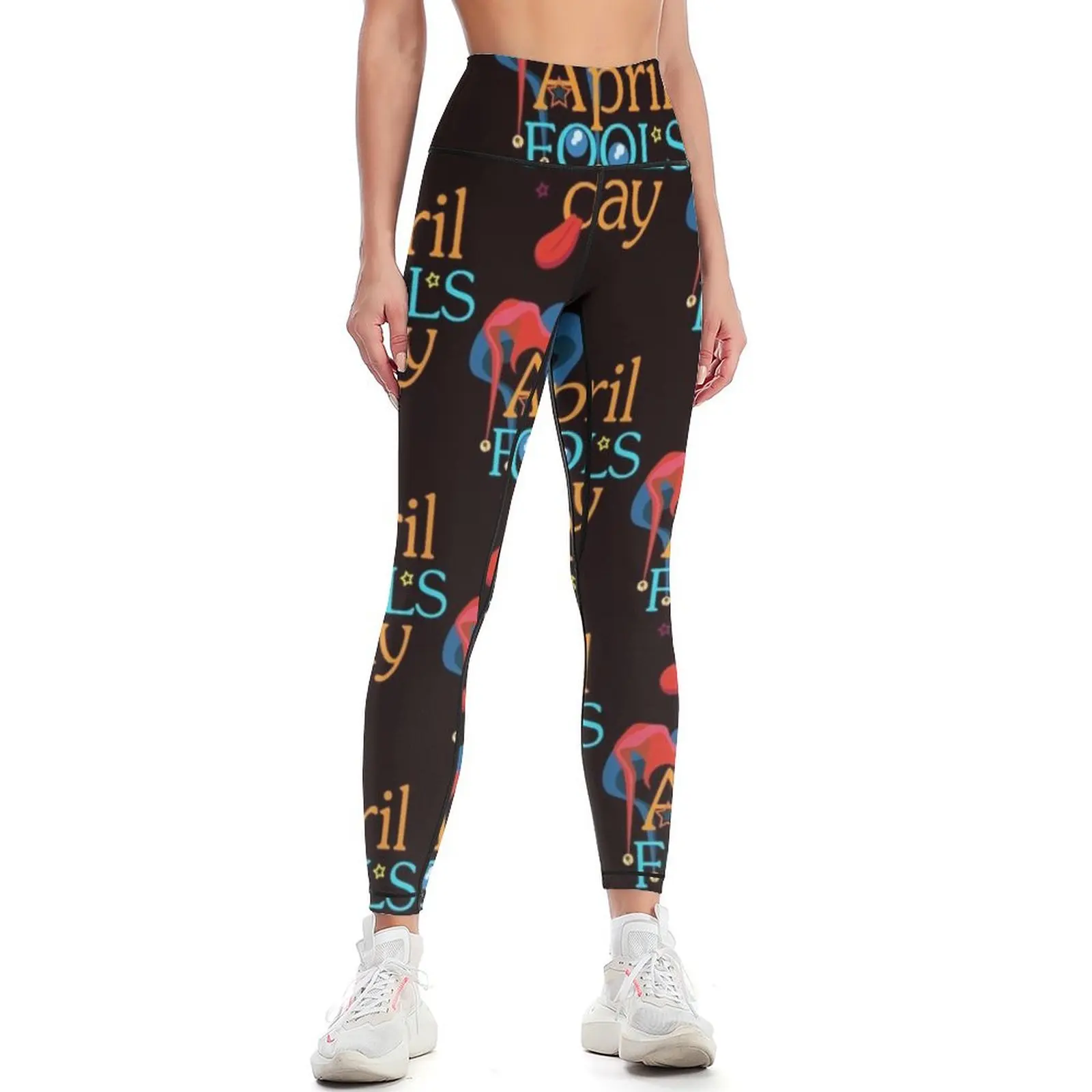 

April Fools Day (4) Leggings for girls Tight fitting woman Women sportwear Women's sportswear Womens Leggings