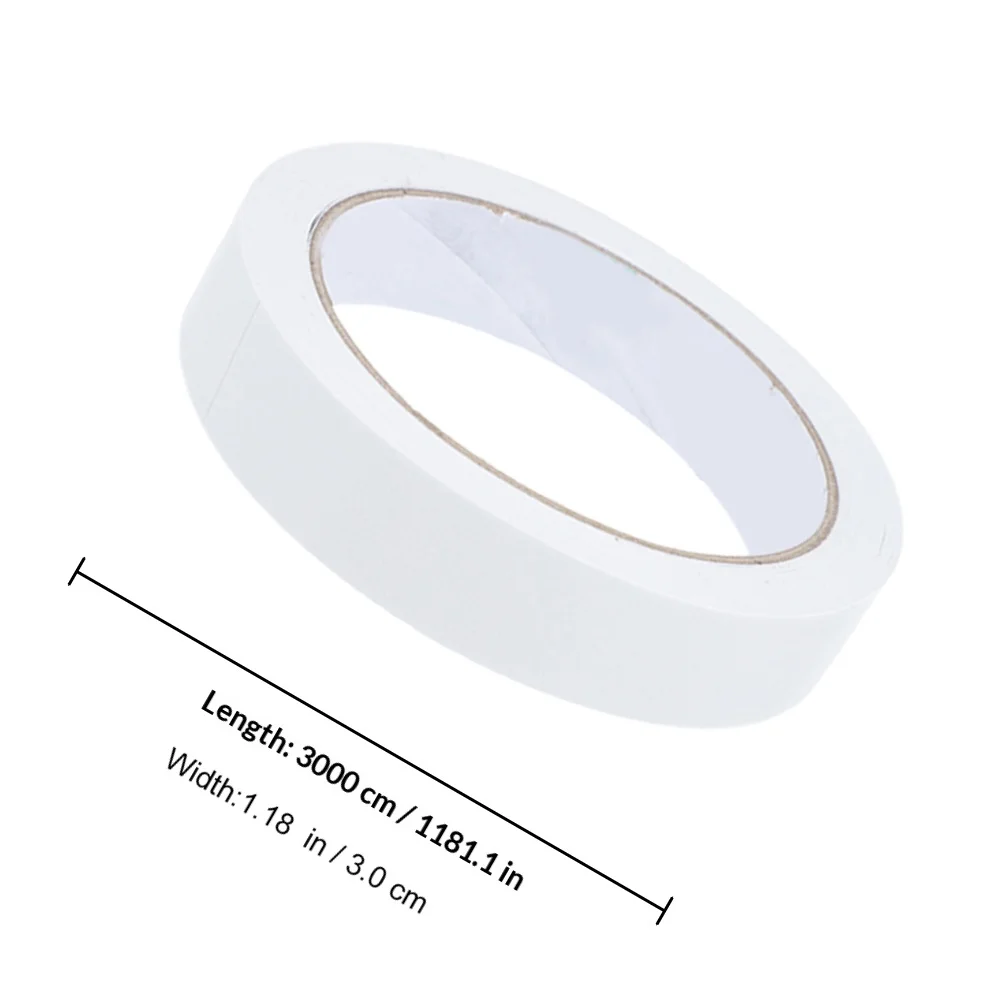 5 pcs Kraft Paper Tape White Adhesive Waterproof Sealing Packaging For Crafts Stationery Box Tearable Bundled Tape