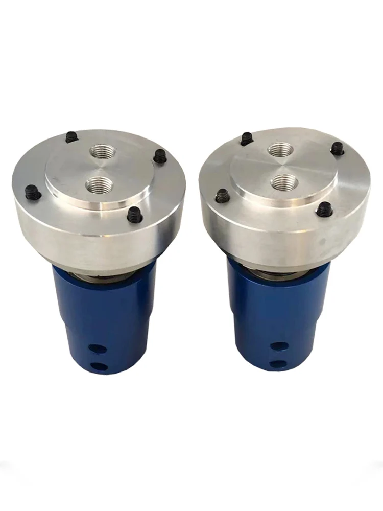 

Hydraulic rotary joint of lathe fixture with two double passages for gas-liquid mixing 2620-000-252