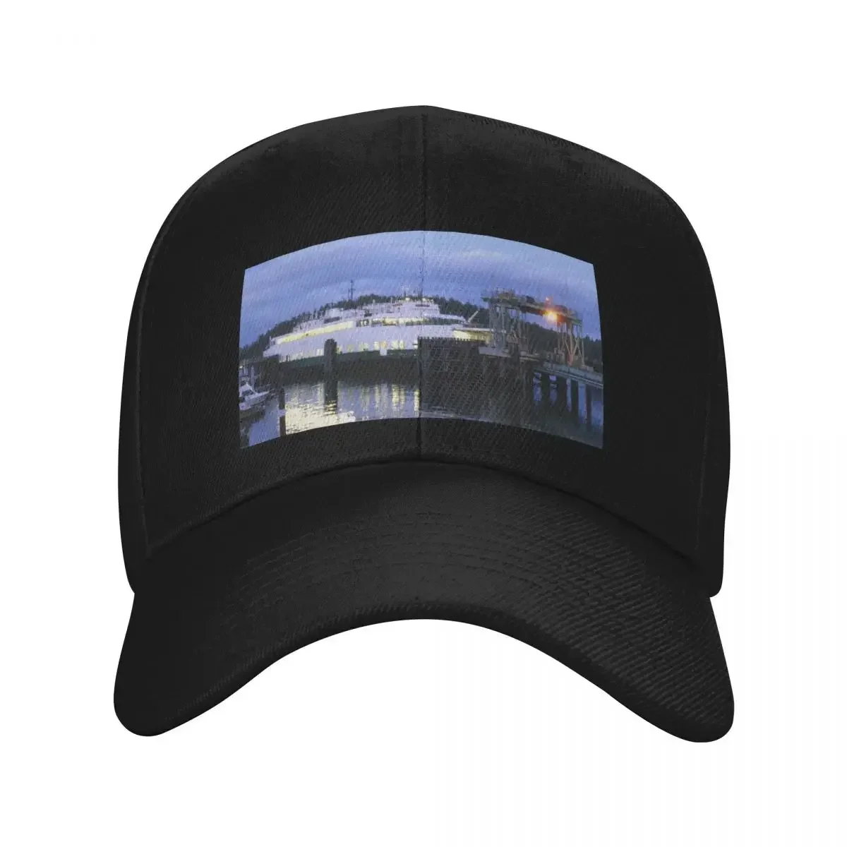 Ferry - Friday Harbor, WA Baseball Cap Golf Cap winter hats for men Visor For Men Women's