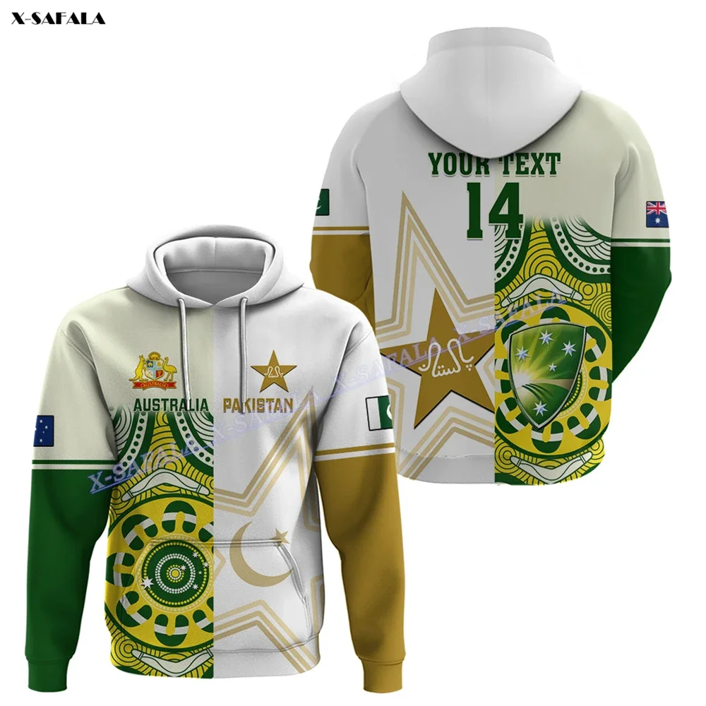 2024 Cricket New Zealand Custom Name  3D Printed Hoodie Men Pullover Sweatshirt Hooded Jersey Streetwear Tracksuits Jumper