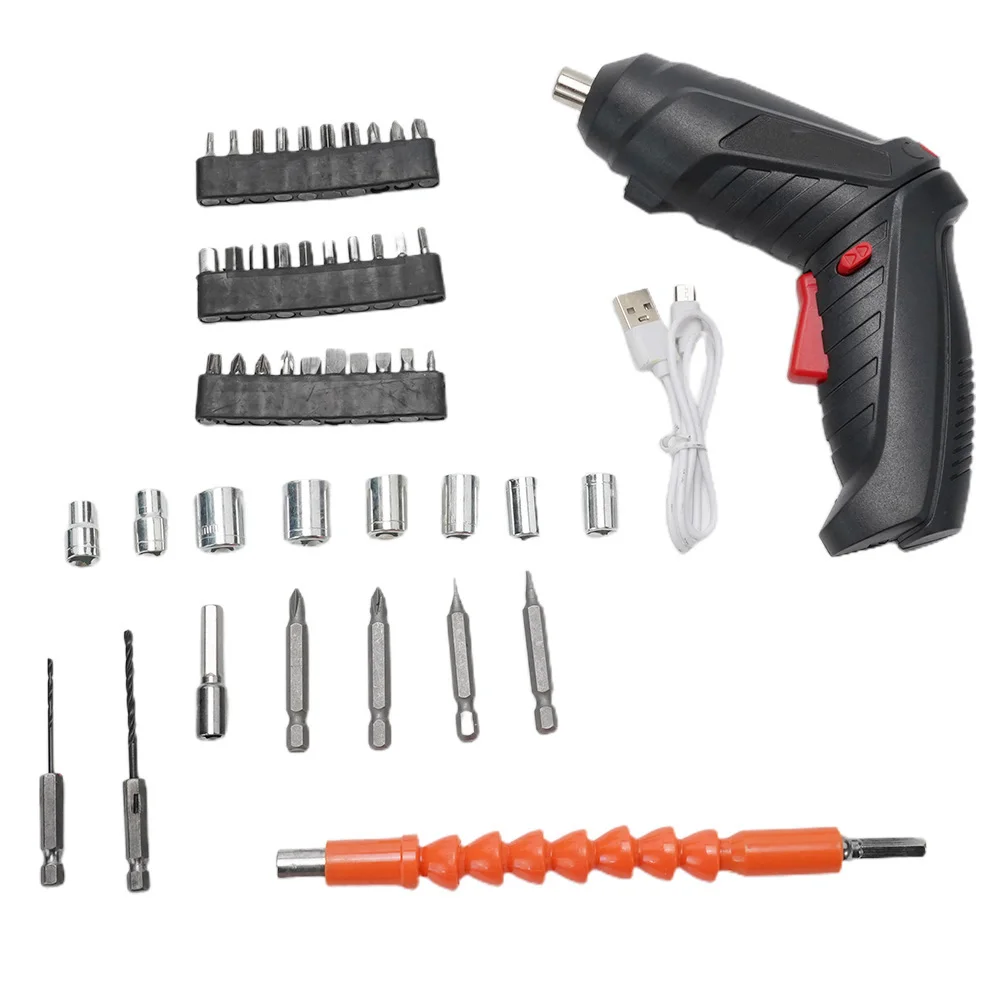 

Electric Screwdriver Screwdriver Set Versatile Electric Screwdriver with 48 in 1 Bit Set for all Household Needs