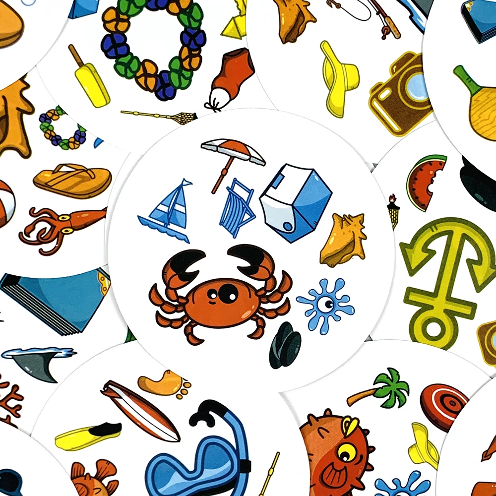 لعبة بطاقة صندوق حديد مستدير، لعبة عائلية متعددة اللاعبين، لعبة لوحية، لعبة تخييم، هدايا الهالوين وعيد الميلاد