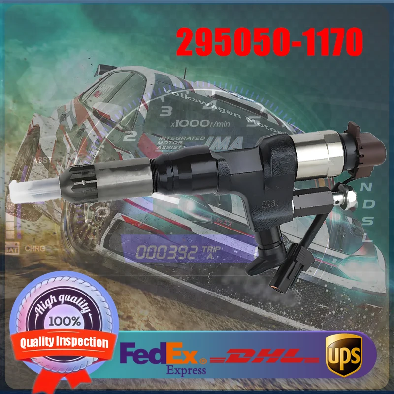 

Diesel Common Rail Fuel Injector 295050-1170 23670-E0031 for HINO 300 Serie N04C Diesel Engine