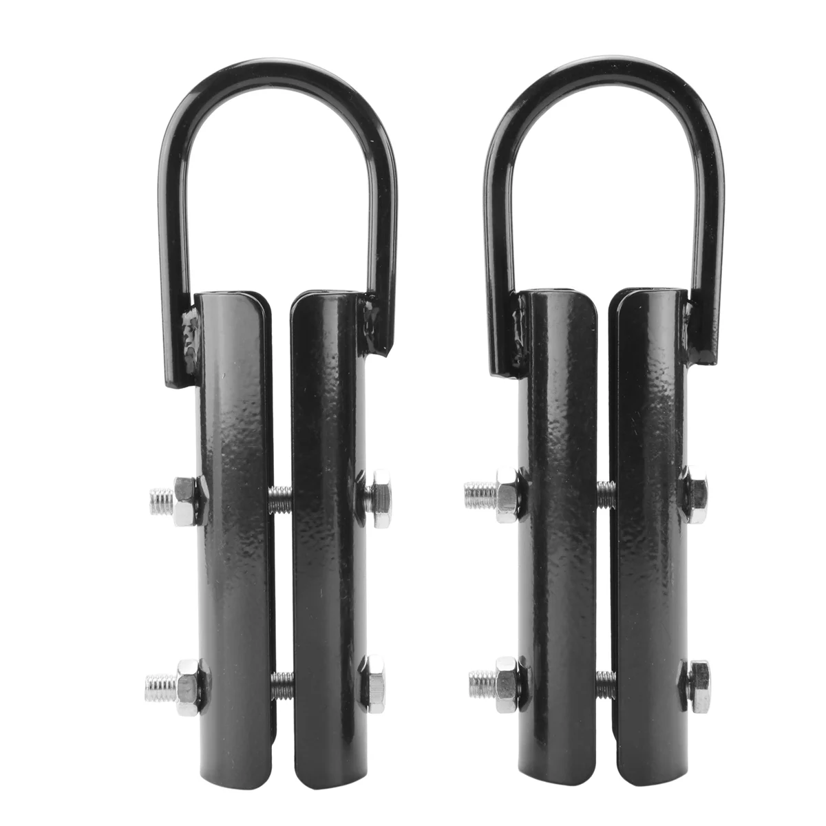 1.5 Inch Clamp,2 Sets Rope Climb Clasp Workout Rig Attachment Hook for Rope Climbing Gym Strength Training