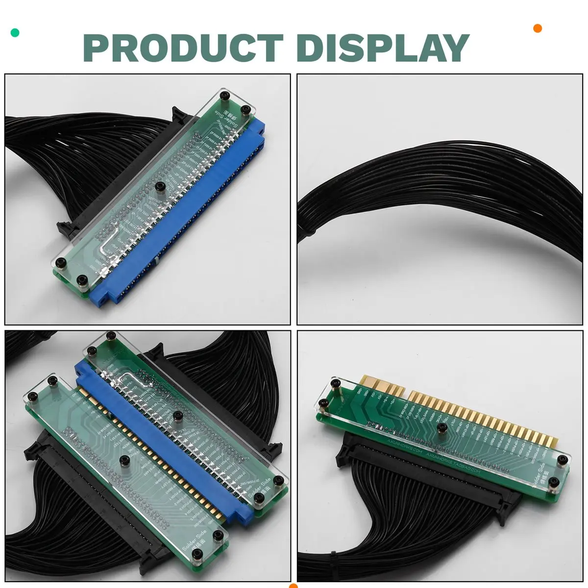 

OKgood JAMMA Extension Cable Straight-Through Cable (for Arcade Frame, for Arcade Board, Cbox, or Supergun)