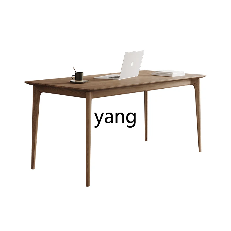 LTT living room large long desk solid wood one-word strip study calligraphy table