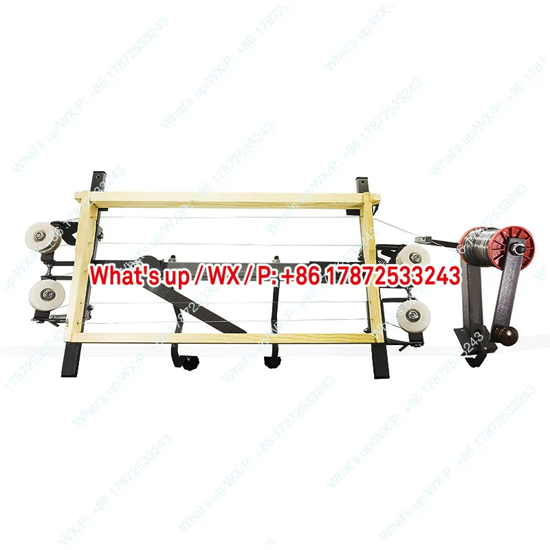 Wooden beehive frame tightener, wire puller, upper thread threader, beehive frame threading device, beekeeping accessories