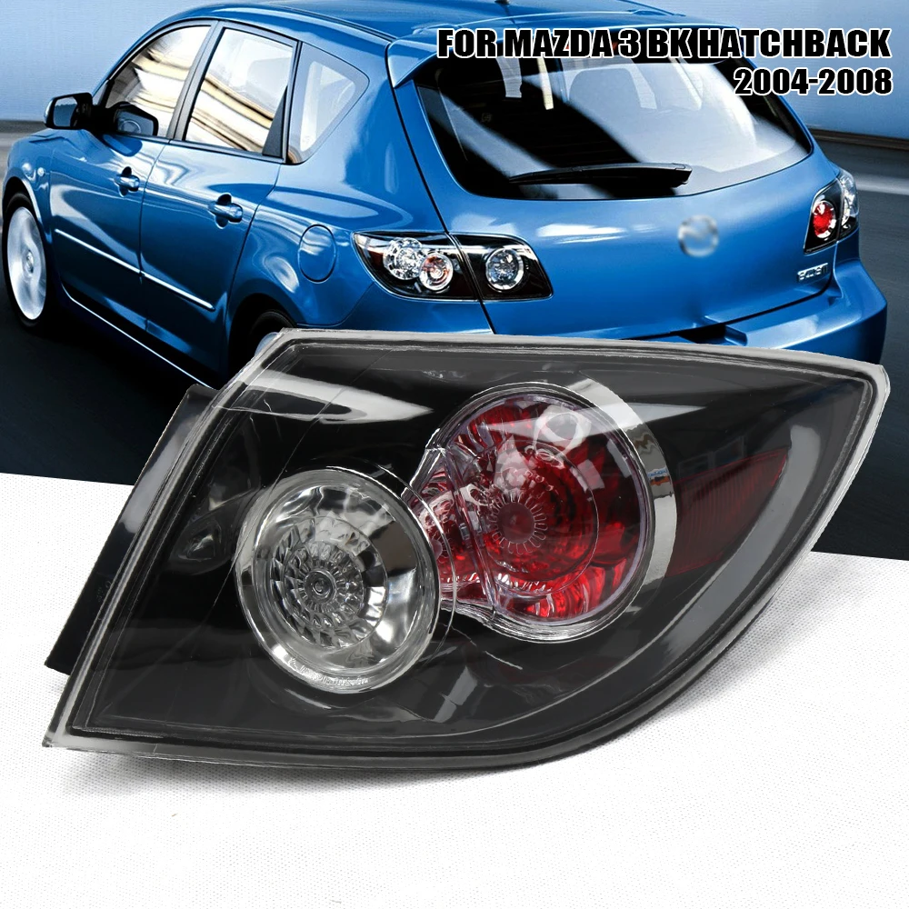 

Left/Right Side Tail Lamp For Mazda 3 Bk Hatchback 2004 2005 2006 2007 2008 Rear Tail Light Brake Lamp with