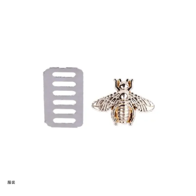 

D0UD Metal Bag Decoration Hardware for DIY Handbag Craft Shoulder Bag