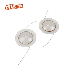 25.4mm Tweeter Speaker Voice Coil 25.5 Core Polymer Milk White film Commonly Used Maintenance Parts 8ohm 2PCS