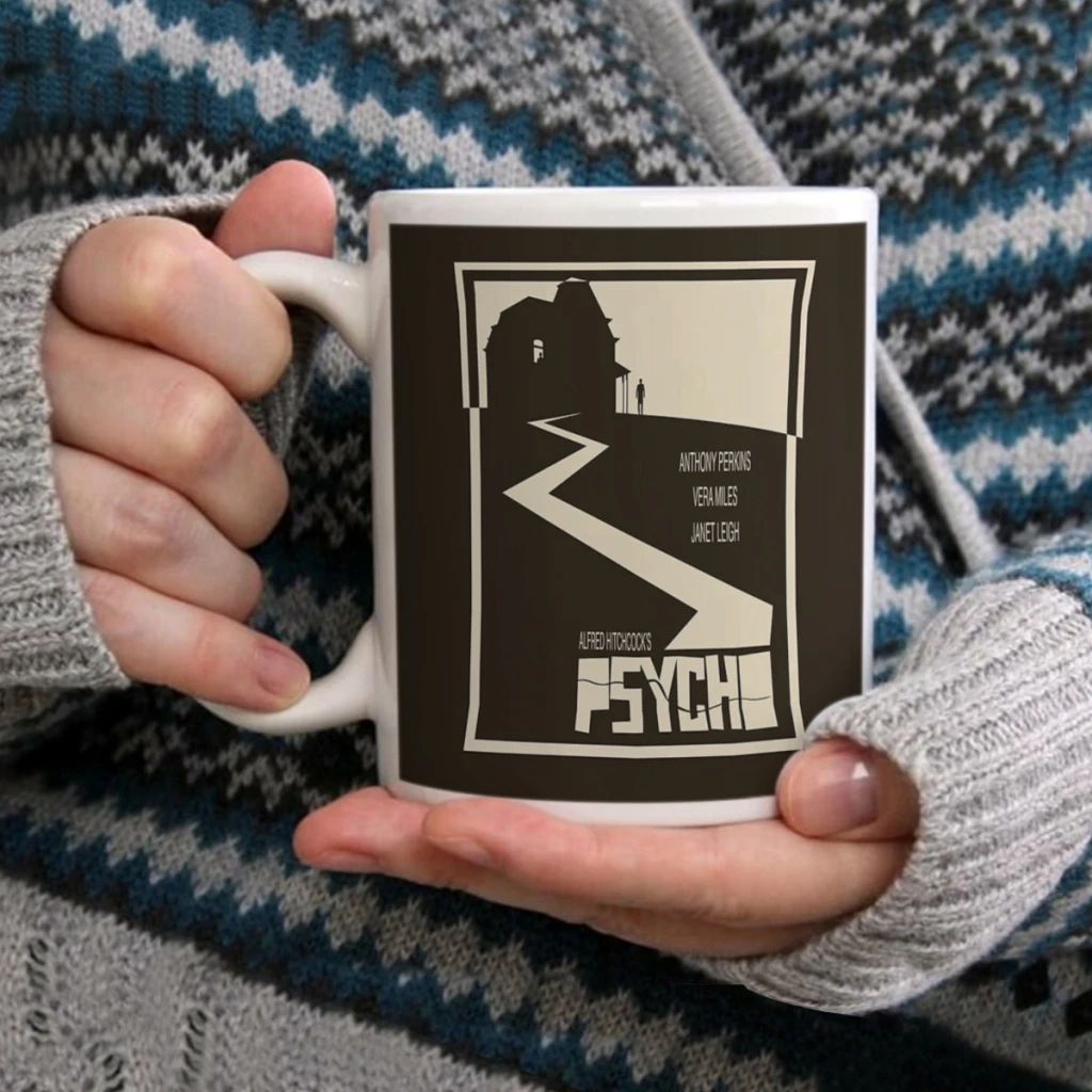 

PsychoCoffee Mug Tea Cup 11oz Coffee Cup Funny Birthday Ceramic Mug Personalized Cup