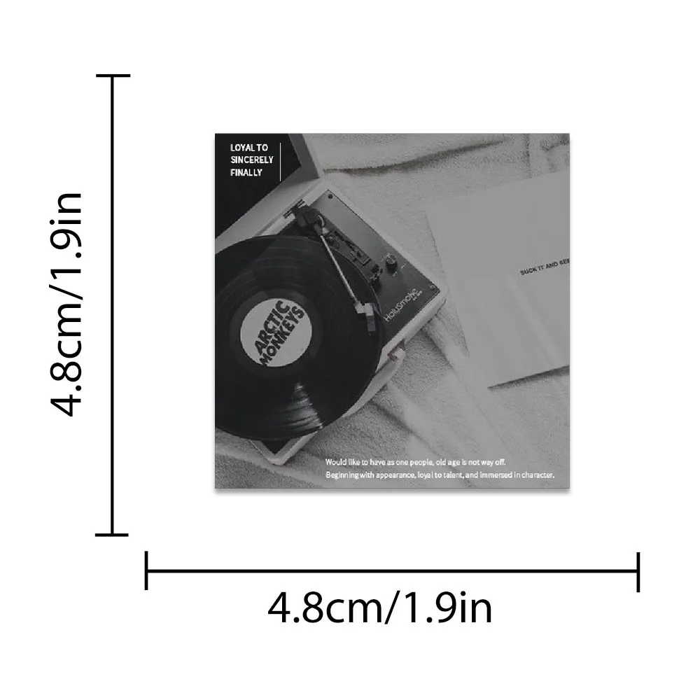 52pcs British Romance Sticker Retro Cool Decal For Phone Wallet Backpack Envelope Label Magazine DIY Decoration Sticker view 6