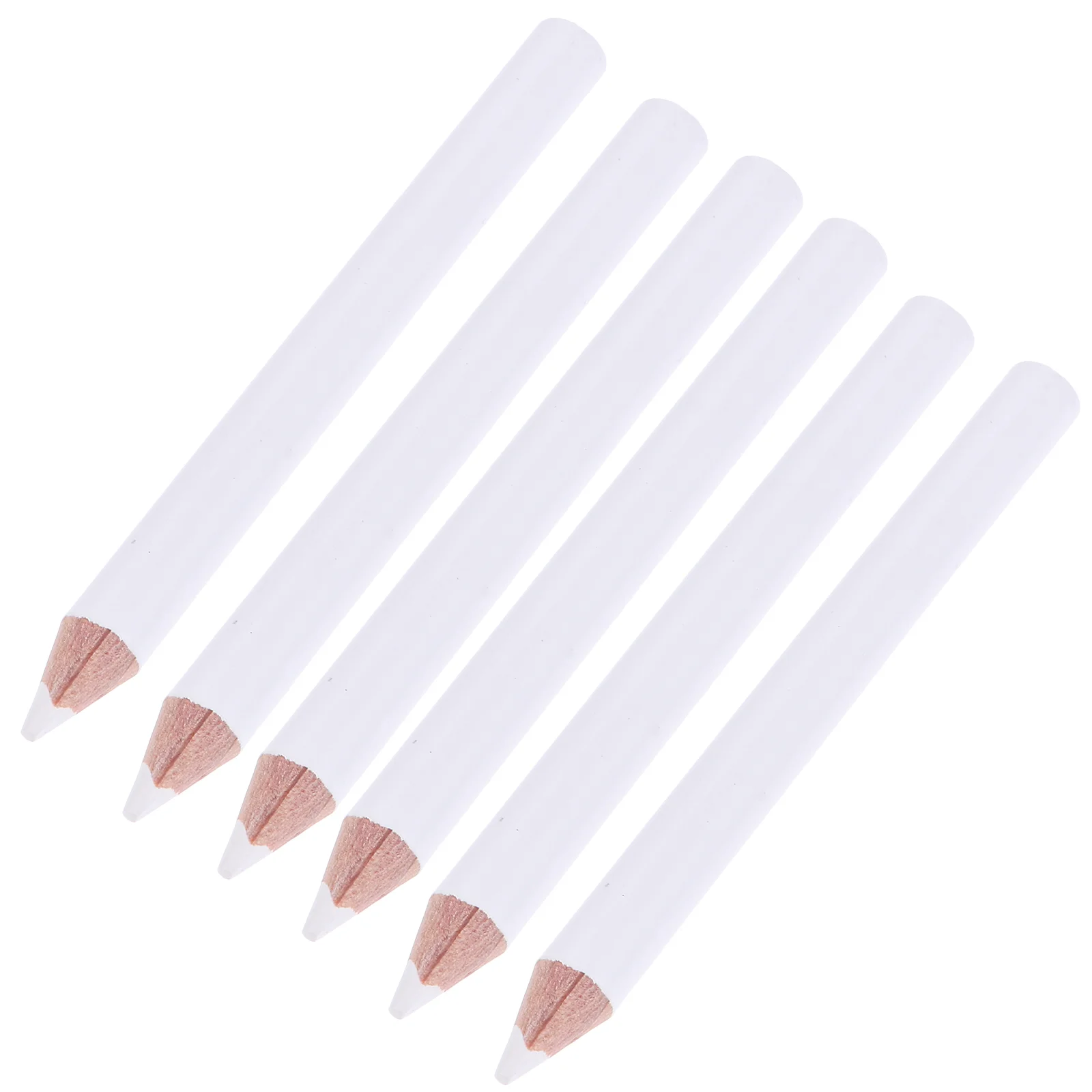 30 Pcs Absorb White Pencil Nail Whitening Dotting Rhinestone Picker Beads Picking Pencils Wood Gems Tool