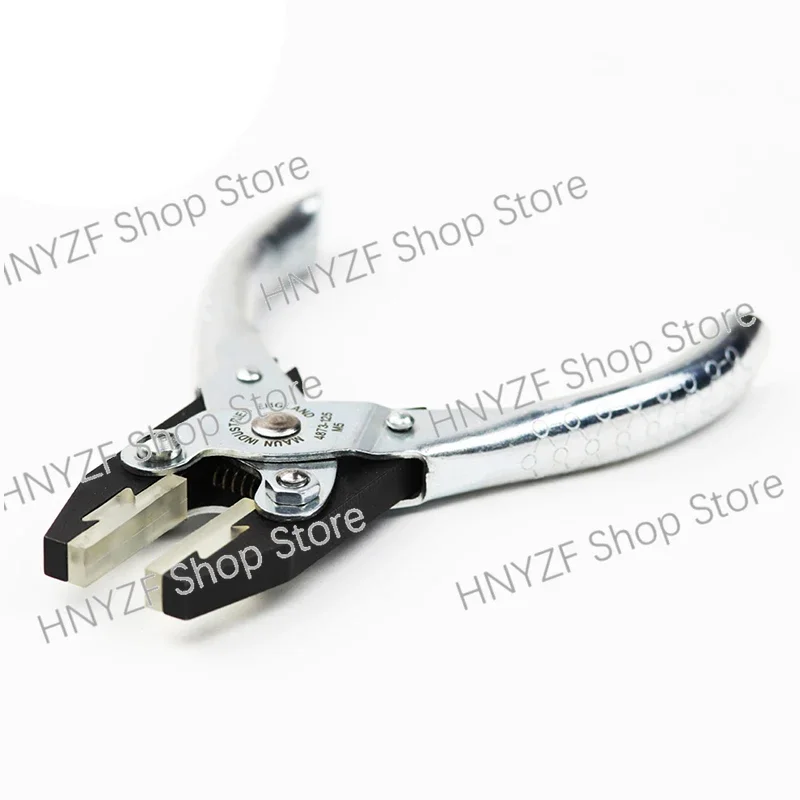 Plastic Jaw Smooth Flat Nose 125mm Parallel Plier Fragile Jewerly Holding Wire Bending Plier