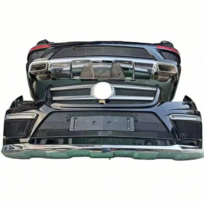 High Quality Used Front Rear Bumper Assembly for Mercedes Benz GL63 W166 CLS GLE350 ABS Plastic Auto Body Kit Spare Part