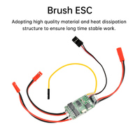 Dual-way Bidirectional Motor Speed Controller 2S 3S ESC Brush Motor Governor for UAV DIY RC  Ship Tank Track Vehicle 6V-14V 5A