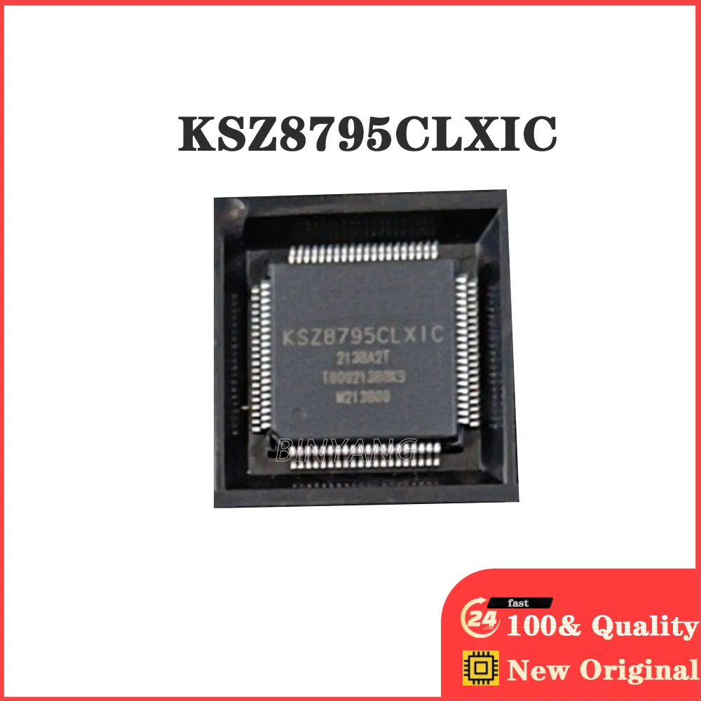 1pcs/lot KSZ8795CLXIC KSZ8795 LQFP-80 New Original Stock IC Electronic Components
