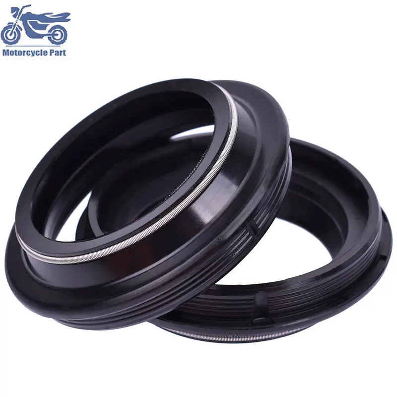 

41x54x11 Front Fork Oil Seal 41 54 Dust Cover For Harley Davidson FXDB 1690 Dyna Switchcack FLHTCUTG 1745 Tri Glide Ultra 2017