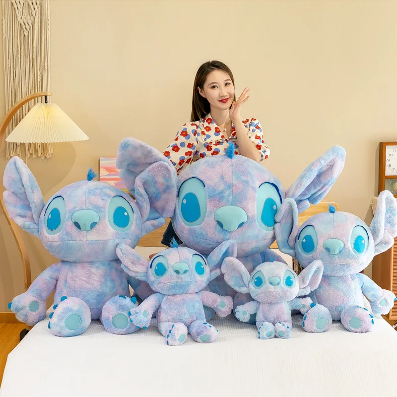 

Disney Cartoon Colorful Stitch Plush Doll Anime Toy Star Stitch Stitch Plush Toy Children's Christmas Gift