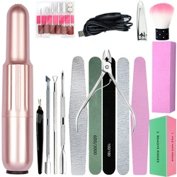 Manicure Tools Set Nail File Nails Accessories Professional Nail Drill Nail Polishing Block Nail Tools For Pedicure Manicure