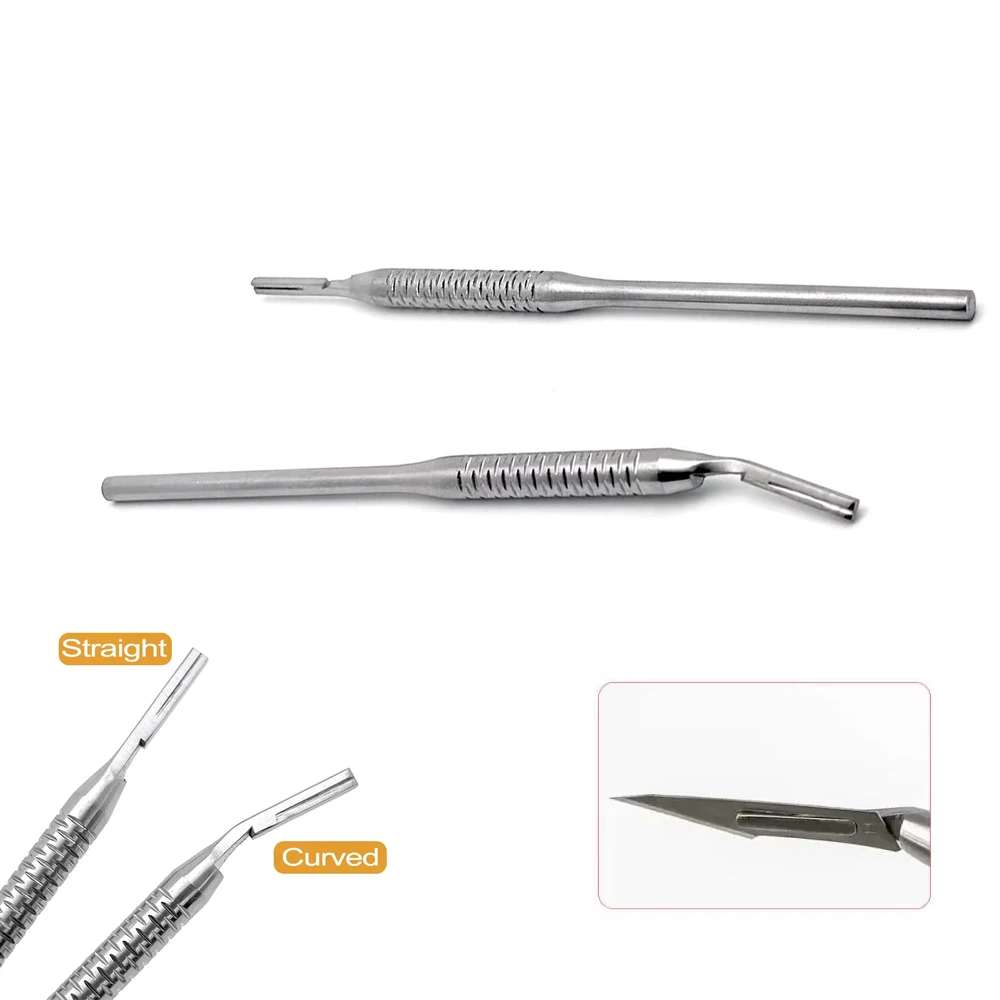 Precision-Made Dental Scalpel Handle Ideal Match for No.3 Blades in Oral Surgery Tools High-Quality Ergonomic Design Professiona