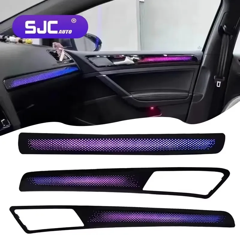 Hot Sale SJC 64-Color Car Ambient Light for Golf 7 MK7 2014-2021 LHD/RHD LED Synchronized Rainbow Auto Atmosphere