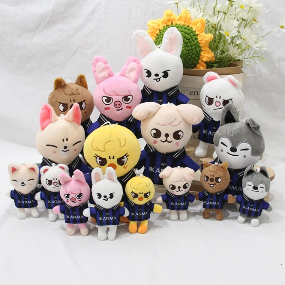 

20 см SKZOO Karma плюшевый брелок плюшевый злой стиль эмоций плюшевая игрушка Seoul FM неделя плащ кукла волшебная школьная детский подарок на день рождения
