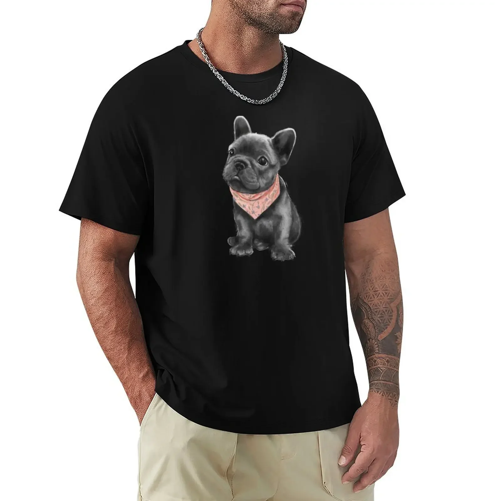 Parlez-vous frenchie T-Shirt Aesthetic clothing anime oversized heavyweight t shirts for men