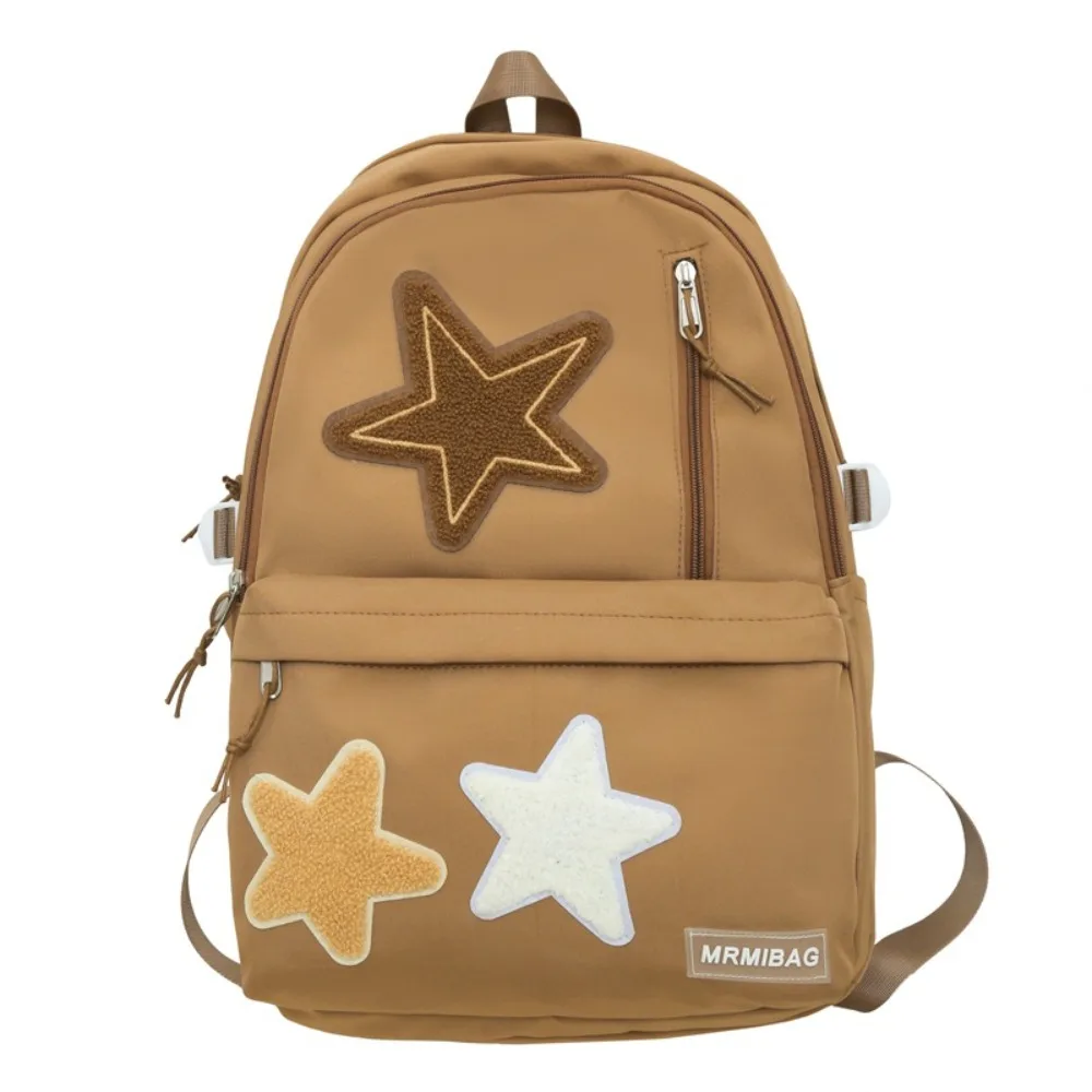 

Модные студенческие рюкзаки большой вместимости со звездным узором, водонепроницаемый дорожный рюкзак, износостойкий рюкзак на плечо для взрослых