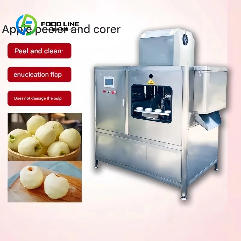 Customized Prune Plum Apricot Core Pitting Remover for Industrial Fruit Processing Automatic Fruit  Apple Peeler