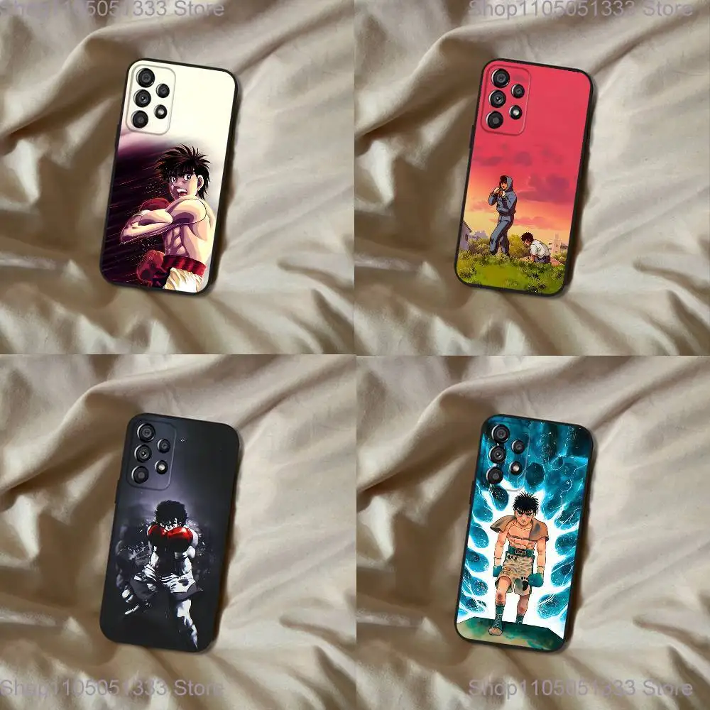 H-Hajime no Ippo Makunouchi Phone Case For Samsung Galaxy A20,A21s,A22,A31,A32,A52,A53,A72,73,A80 Soft Black Cover